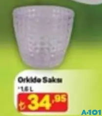ORKİDE SAKSI 1,6 L indirimli fiyat ORKİDE SAKSI 1,6 L fiyat ve kampanya bilgisi